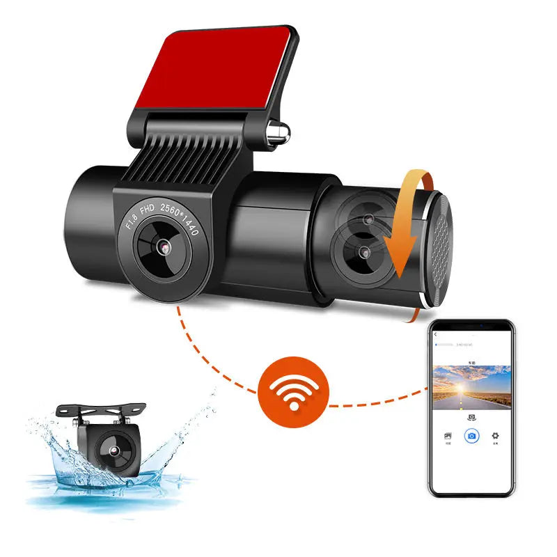 Prosta kamera samochodowa 3-kanałowa H10