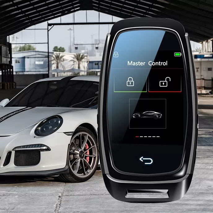 Inteligentny kluczyk samochodowy z ekranem dotykowym