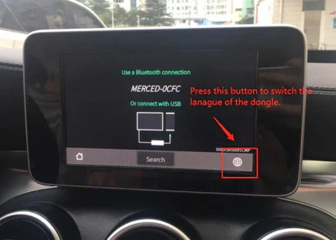 Jak zmienić język klucza sprzętowego po podłączeniu do urządzenia?