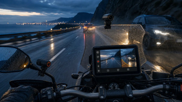 Używanie wideorejestratora motocyklowego na motocyklu: przeczytaj to najpierw!
