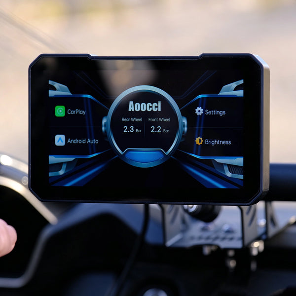 C3 Plus Kamera motocyklowa  bezprzewodowy CarPlay i Android Auto