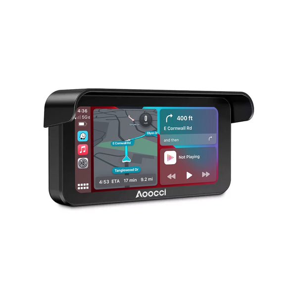 C6 Pro Rejestrator Motocyklowy 1080p, GPS, Bezprzewodowy CarPlay