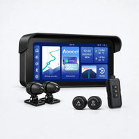 C6 Pro Rejestrator Motocyklowy 1080p, GPS, Bezprzewodowy CarPlay