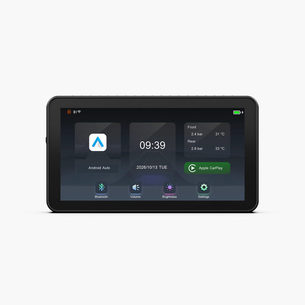 F5 Ekran CarPlay do motocykla bez prowadzenia przewodów