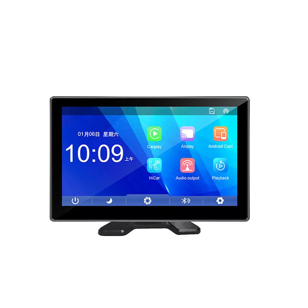 Aoocci P102: 10-calowy bezprzewodowy system GPS i CarPlay z kamerą 360°, klasa ochrony IP68