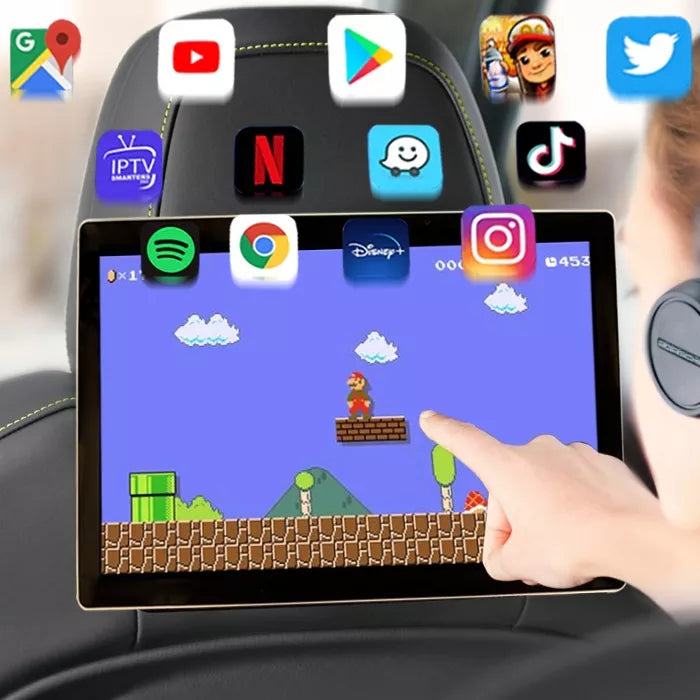 System rozrywki na tylnym siedzeniu